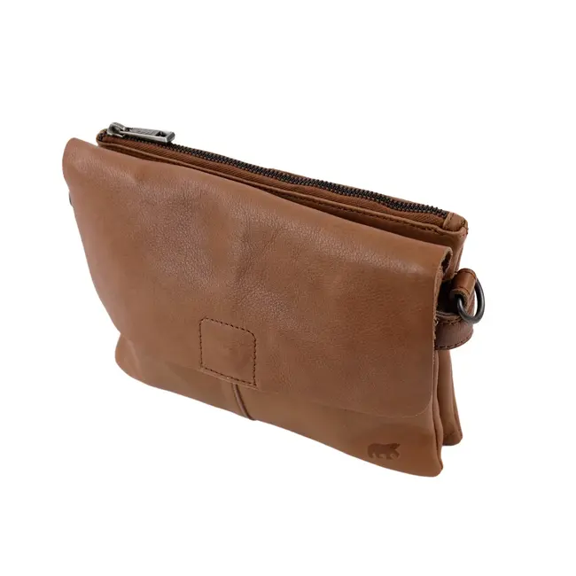 Bear Design Schoudertas met klep 'Billy' Antler