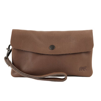 Bear Design Clutch/Mini schoudertasje 'Lydia' Antler