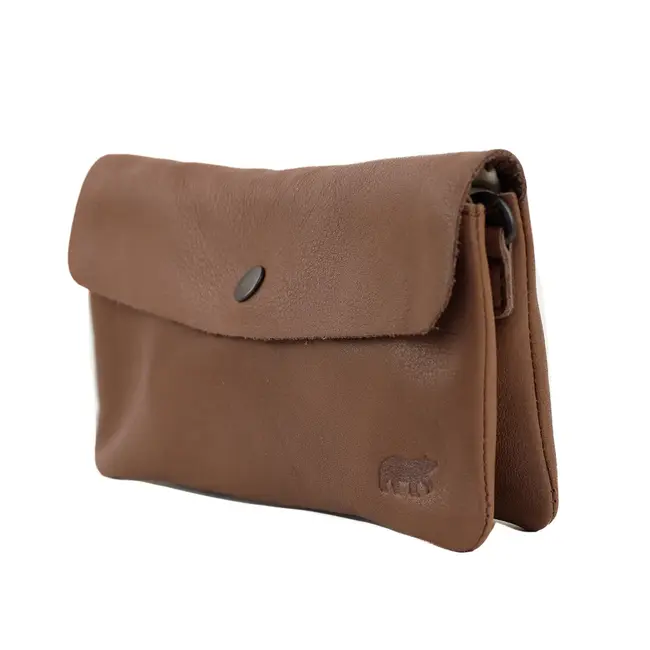 Bear Design Clutch/Mini schoudertasje 'Lydia' Antler
