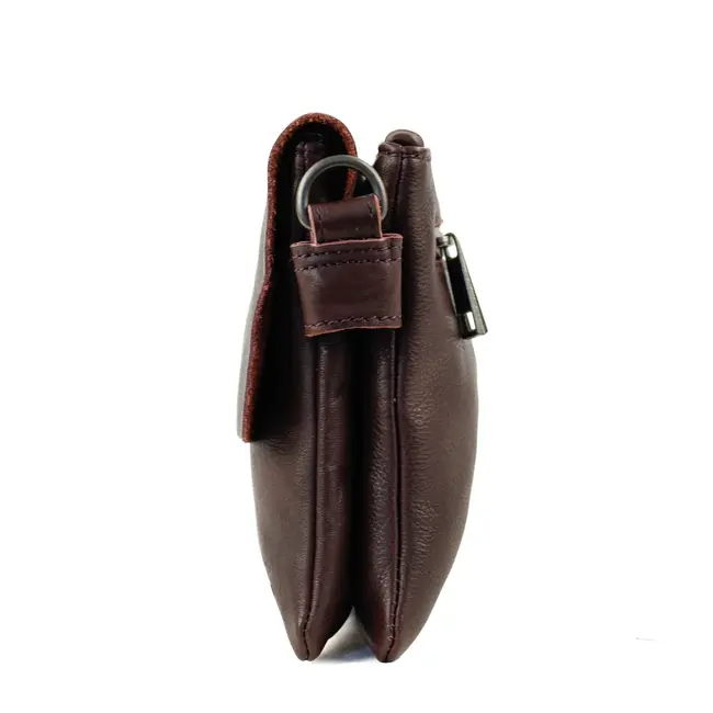 Bear Design Schoudertas met klep 'Billy' Bordeaux
