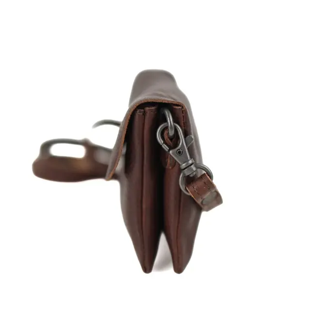 Bear Design Clutch/Mini schoudertasje 'Lydia' Bruin