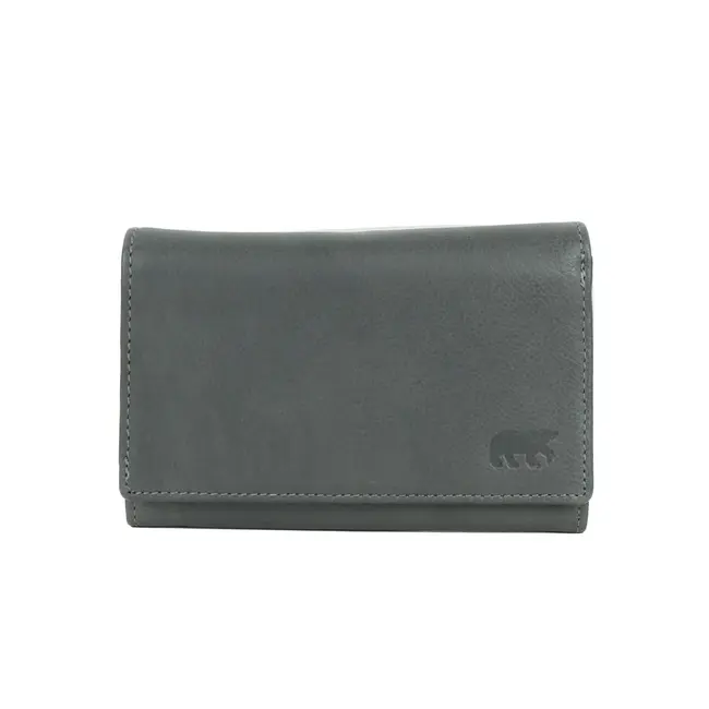 Bear Design Overslag portemonnee 'Sweety' Charcoal
