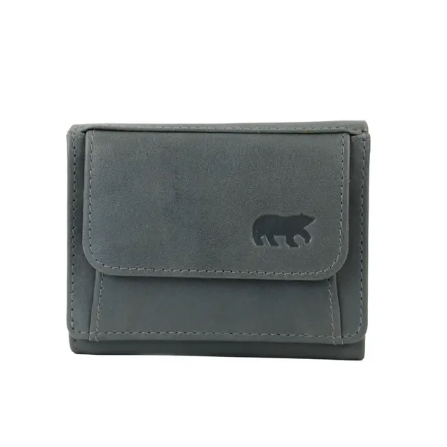 Bear Design Portemonneetje 'Nana' Charcoal