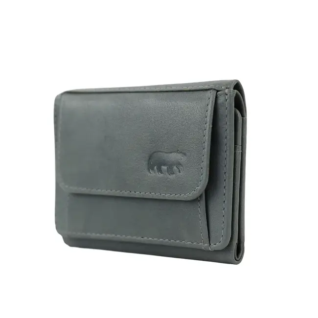 Bear Design Portemonneetje 'Nana' Charcoal