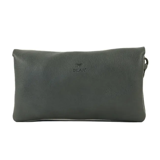 Bear Design Clutch/Mini schoudertasje 'Lydia' Charcoal