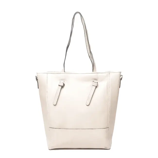 Berba bags & wallets Leren Shopper Chalk - Lucca Collectie