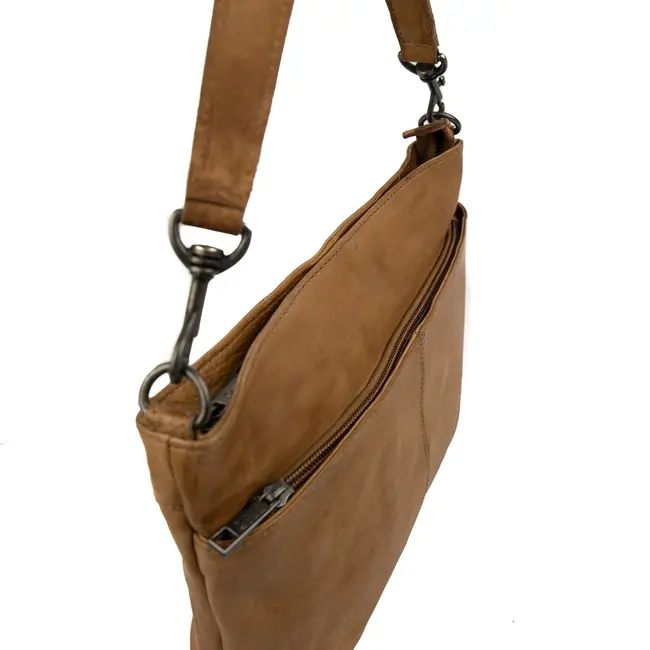Bear Design Hand/Schoudertas 'Angelica'  Taupe