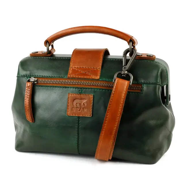 Bear Design Dokterstasje 'Julia ' Groen/Cognac