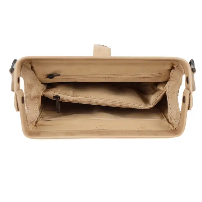 Bear Design Clutch/Dokterstasje 'Rio' Baltic Beige