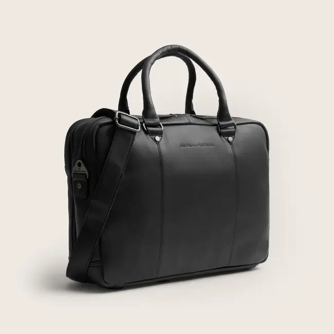 The Chesterfield Brand Laptoptas  15"inch 'Boston' Zwart