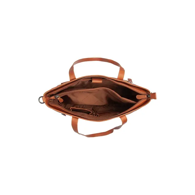 The Chesterfield Brand Laptoptas 'Osira' 14 inch Cognac