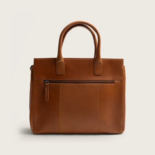 The Chesterfield Brand Laptoptas 'Rivera' 14 inch Cognac
