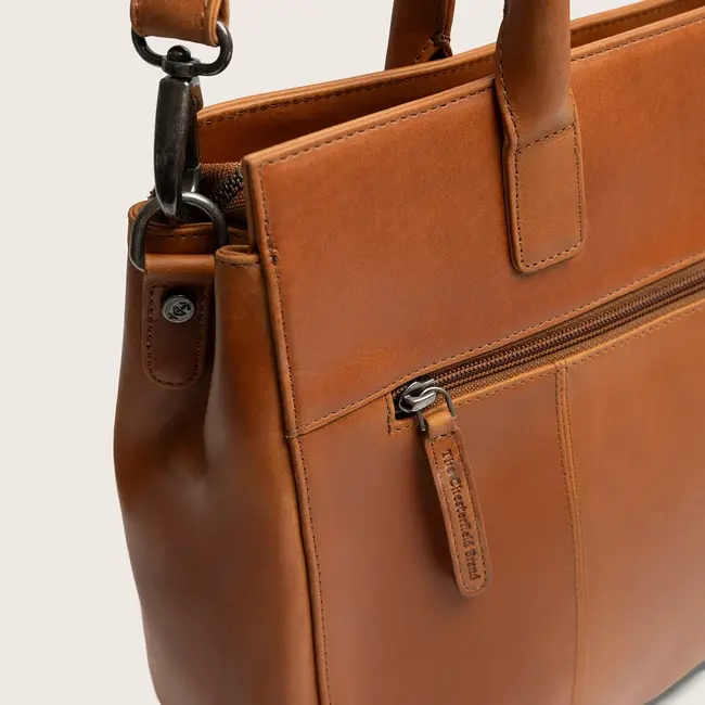 The Chesterfield Brand Laptoptas 'Rivera' 14 inch Cognac