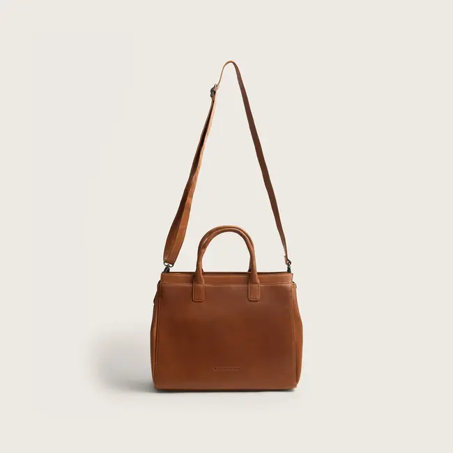 The Chesterfield Brand Laptoptas 'Rivera' 14 inch Cognac