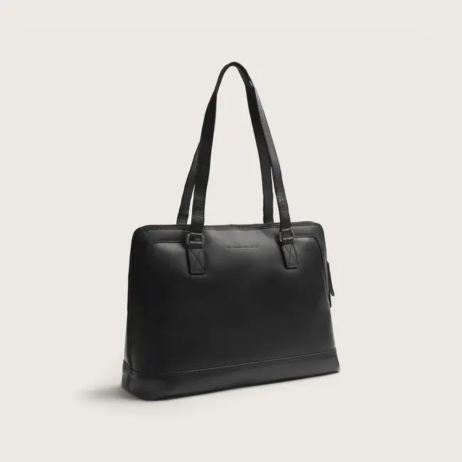 The Chesterfield Brand Laptoptas 'Elvar' 14 inch Zwart