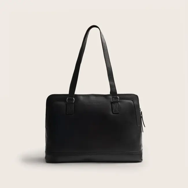 The Chesterfield Brand Laptoptas 'Elvar' 14 inch Zwart