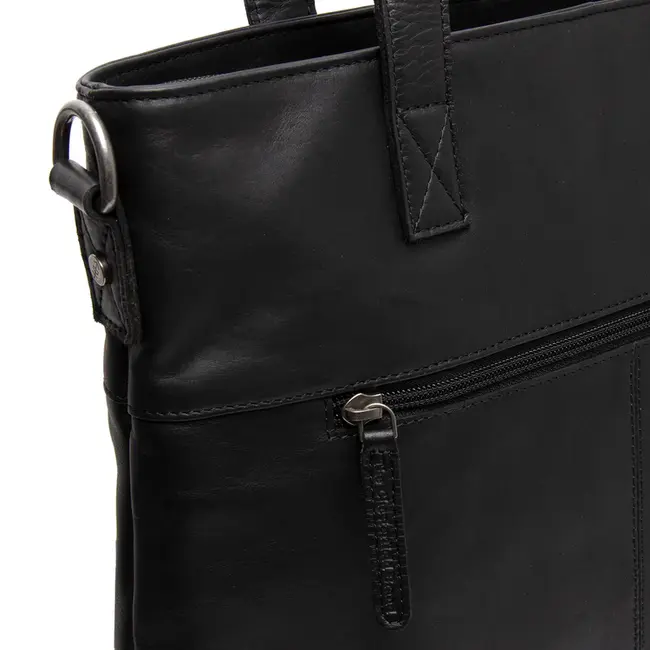 The Chesterfield Brand Shopper/Laptoptas 'Nunavik' 14 inch Zwart