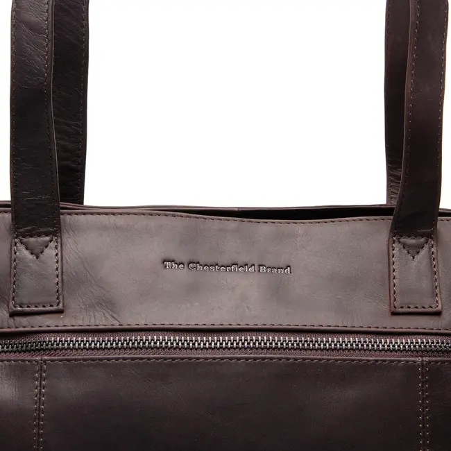 The Chesterfield Brand Laptoptas 'Osira' 14 inch Bruin