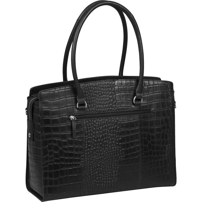 Burkely  'Cool Colbie' Workbag 15,6  inch Zwart