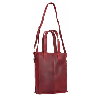 Justified  'Nynke' Rood - Shopper & Laptop Bag - 14 inch