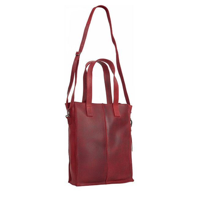 Justified  'Nynke' Rood - Shopper & Laptop Bag - 14 inch