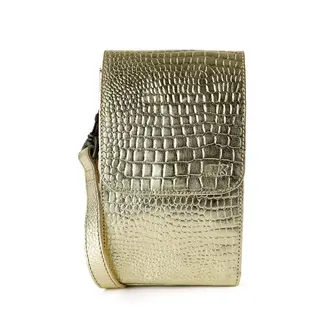 Bear Design Schoudertasje 'Robbie' 2.0 Champagne Croco