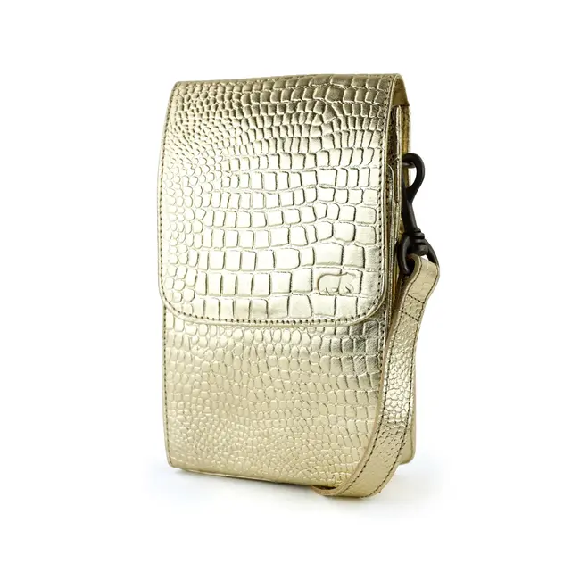 Bear Design Schoudertasje 'Robbie' 2.0 Champagne Croco