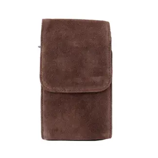 Bear Design Suède Schoudertasje 'Robbie' 2.0 Choco