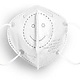 IG-mask "FFP2" IG-Mask - Kleur Wit - 5 stuks (2,99 per stuk)