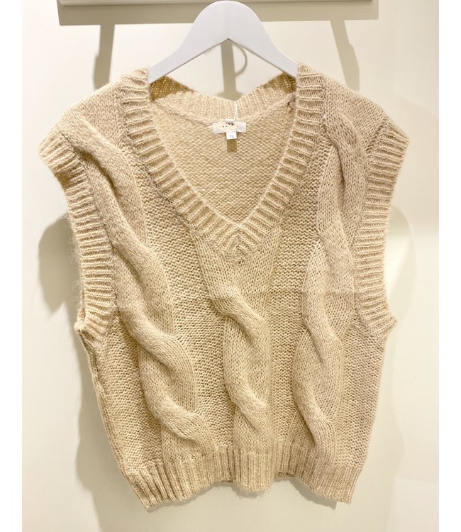 LINA KNIT DEBARDEUR