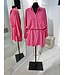 CELIE SHORT TETRA DRESS PINK ONE SIZE