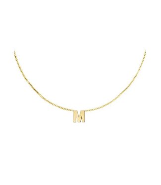 MILA  & ME THE INITIAL NECKLACE M