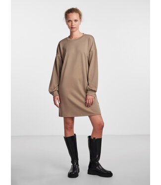 PCJACY LS O NECK SWEAT DRESS