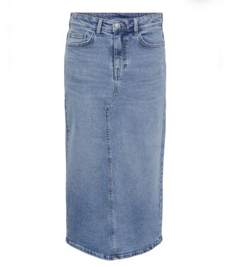 PCBELLA HW LONG DENIM SKIRTMB