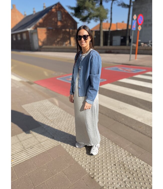 VIREBA LS O NECK DENIM JACK