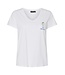 PCTUA SS V NECK PRINTED T-SHIRT