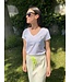 PCTUA SS V NECK PRINTED T-SHIRT