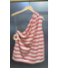 ONE SHOULDER STRIPE TOP RE