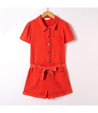 SOFT DENIM PLAYSUIT