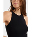 FINE KNIT TANK TOP BL