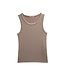 THE BASIC TANK TOP STRETCH RIB BE