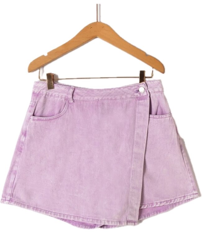 DENIM SKORT LI