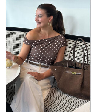 Eight Paris FLO TOP POLKA DOT BR