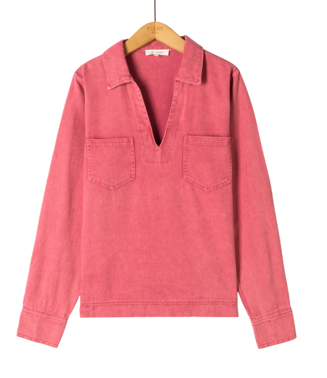 SOFT DENIM SHIRT LONG RO