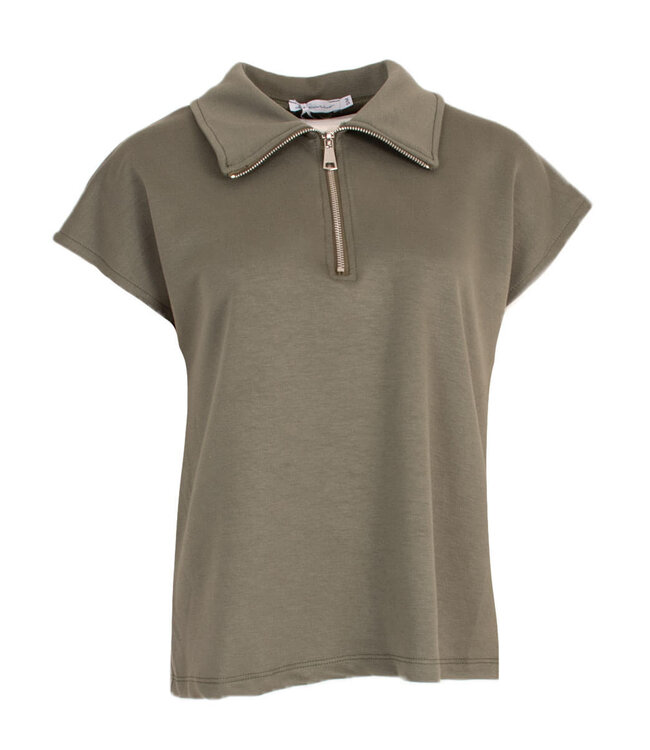 ZIPPER POLO KH