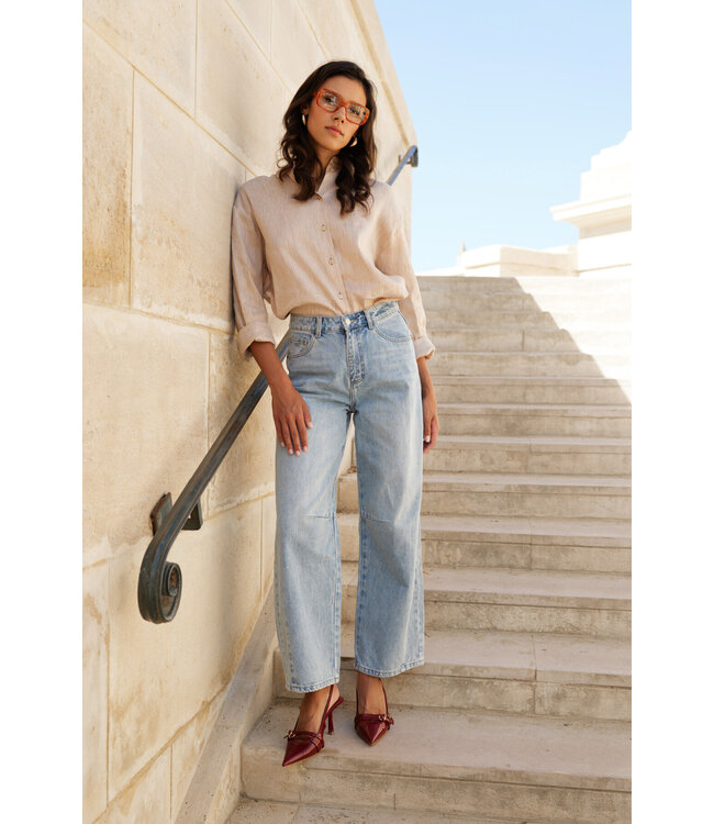 ORAIJE BROOK BALLOON JEANS LB