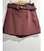 CHAR BELTED SKORT BU