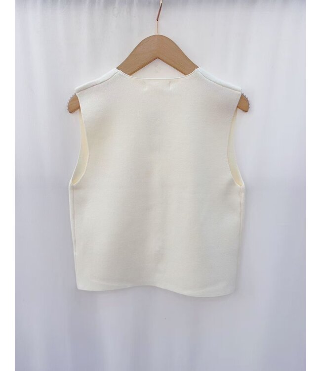 FINE KNIT GILET BE