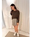 CHECK SKORT BUTTONS