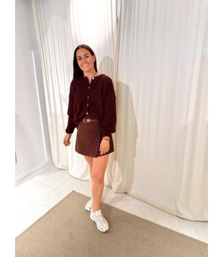 CHAR BELTED SKORT BU